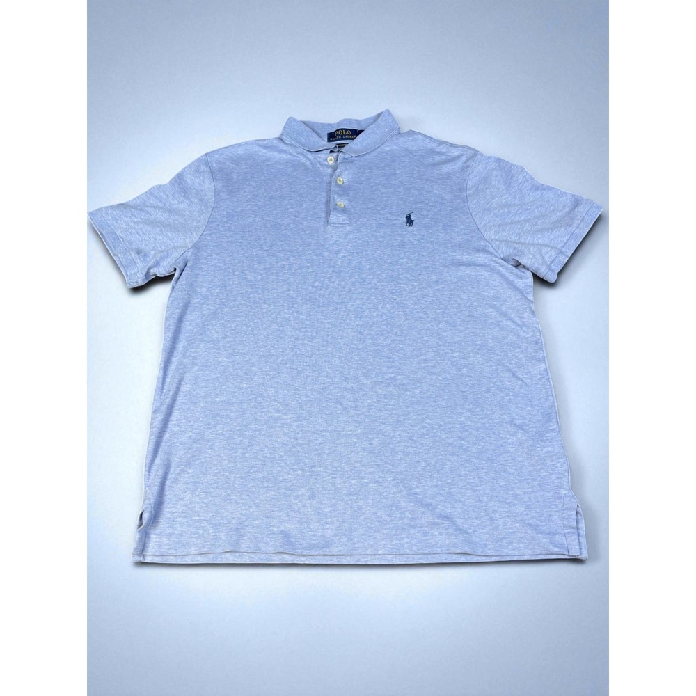 JCrew Polo Collar White with Blue strips Men's Pullover Large